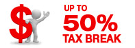 Government 50% Tax Break