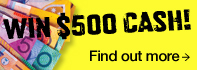 Win $500 Cash!