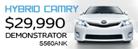 Hybrid Camry $32,990 Drive Away