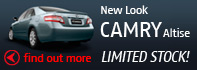 New Look Camry Altise