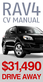 New Toyota RAV4 CV Manual  