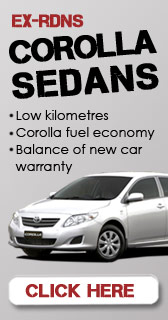 Ex RDNS 2008 Corolla Sedans