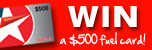Win a $500 Fuel Card