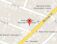 Jarvis Service & Tyre Centre - Barossa Location Map