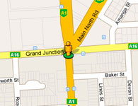 Gepps Cross Dealership Map