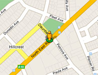 Hillcrest Dealership Map