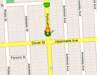 Norwood - Jarvis Subaru Dealership Map
