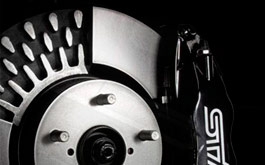 STI Brembo brakes