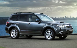 Forester is Gold Star Car - Wheels Magazine Review