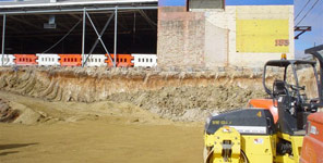 Basement floor level