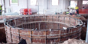 Tank Ready for Pouring