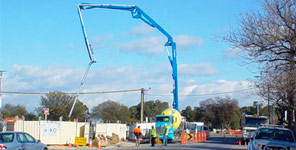 Concrete Pump in Place