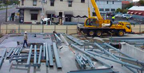 Structural Steel Delivery