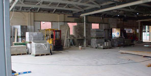 Wheel Alignment Bay and Foreman's Office