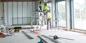 First Floor Interior Preparation