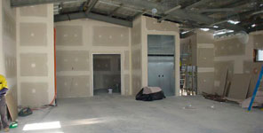 First Floor Parts Store and Lift