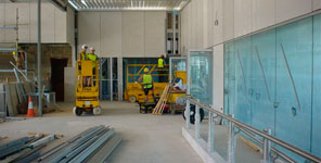 Service Reception Entrance