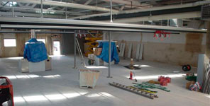 Builders Huts Removed