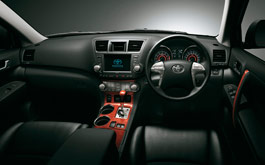 Kluger Grande AWD interior