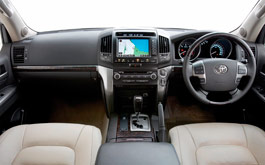 LC200 Sahara Interior