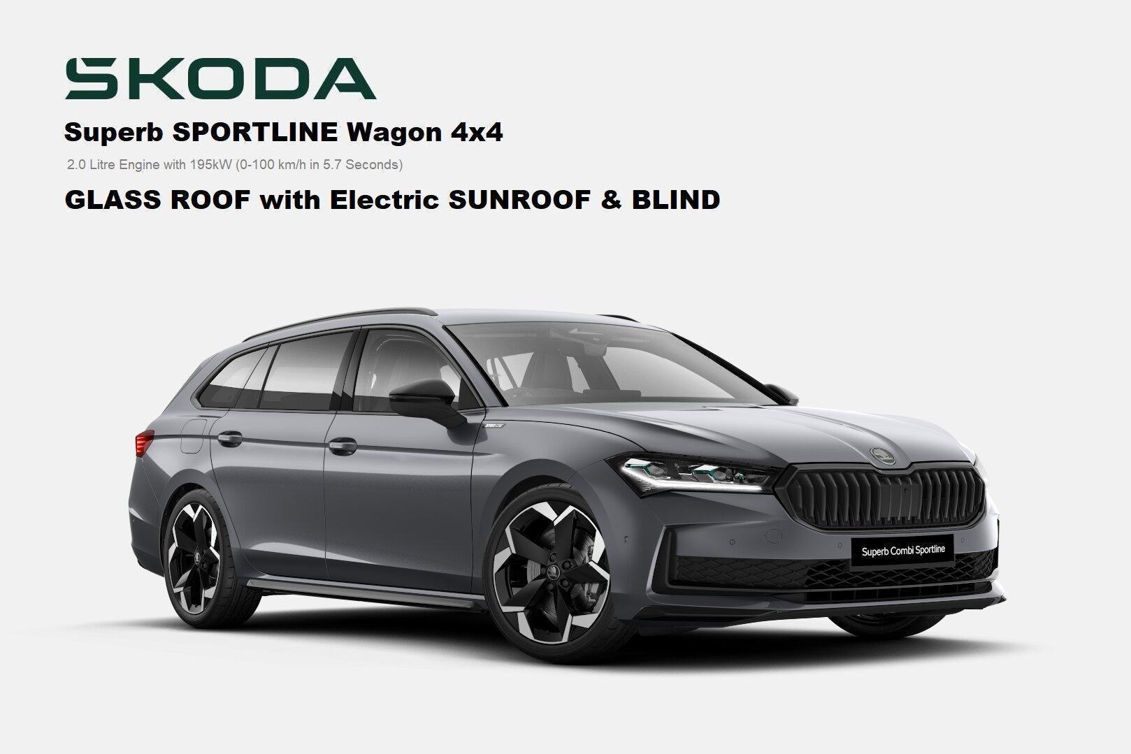 2025 SKODA Superb 195TSI Sportline — photo 1